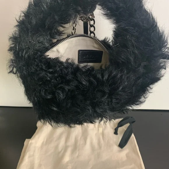 By far shearling baby cush bag NWOT - Picture 2 of 6